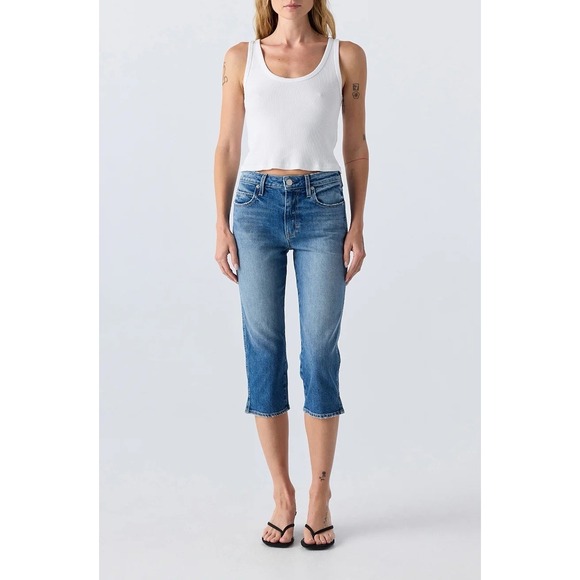 NWT AMO Emmaline Capri Sz 25 Classic Chic USA Made MSRP $301